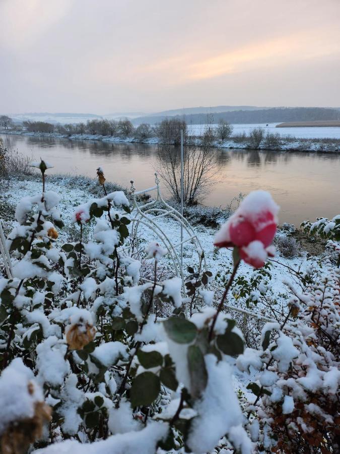 Haus An Der Weser Ferienwohnung Brevorde 外观 照片